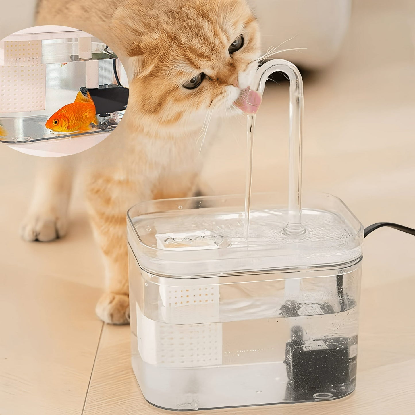 Fontaine Premium Pour Animaux Domestiques Pour Une Eau Propre