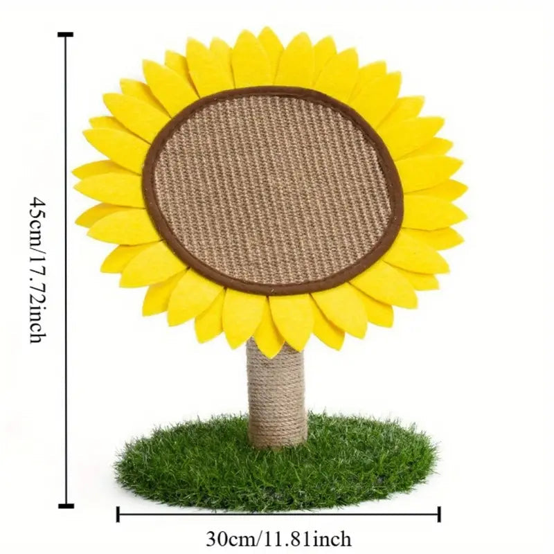 Arbre À Chat Sisal Tournesol Pour Chats
