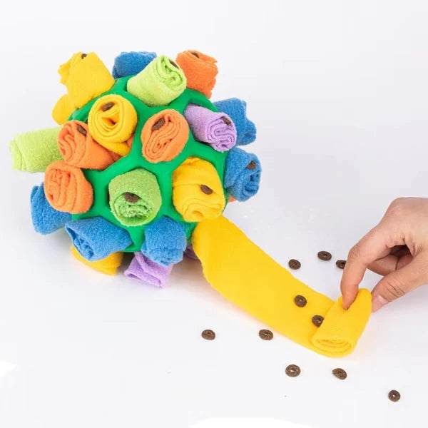 Balle à renifler - Jouet interactif à friandises
