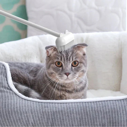 Brosse de Massage Innovante pour les Animaux de Compagnie