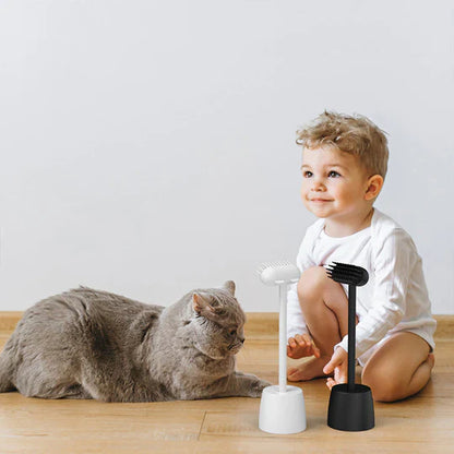 Brosse de Massage Innovante pour les Animaux de Compagnie