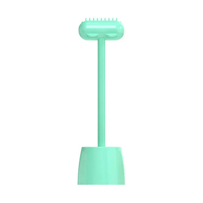 Brosse de Massage Innovante pour les Animaux de Compagnie