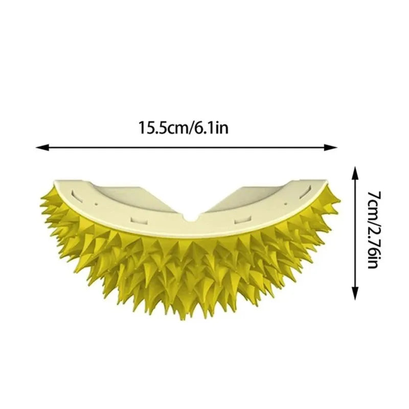 Brosse De Toilettage Pour Chats - Conception Bionique Avec Aiguilles À Bouts Souples
