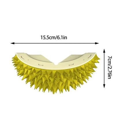 Brosse De Toilettage Pour Chats - Conception Bionique Avec Aiguilles À Bouts Souples