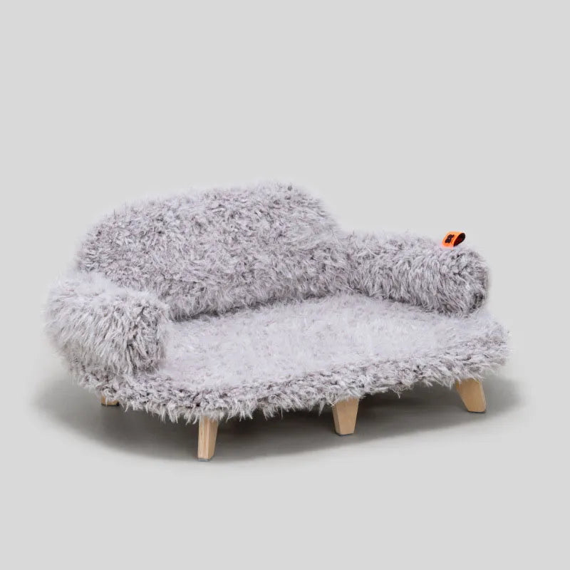 Canapé Douillet En Peluche Pour Chiens Et Chats