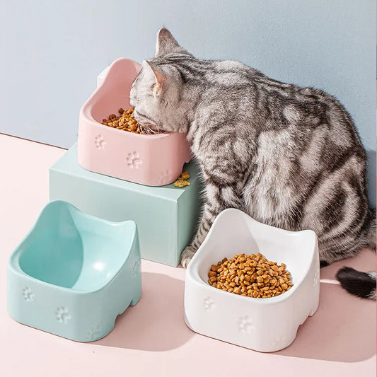 La Mangeoire Surélevée pour Chats - Design Ergonomique et Antidérapant