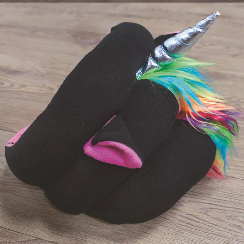 Lit pour Chat au Design Licorne - Lit Confortable pour Animaux Domestiques , pour Chats et Petits Chiens