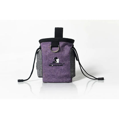 Sac Pour Chien Avec Écuelle Pliable - Sac Portable Pour Les Snacks Et Les Accessoires