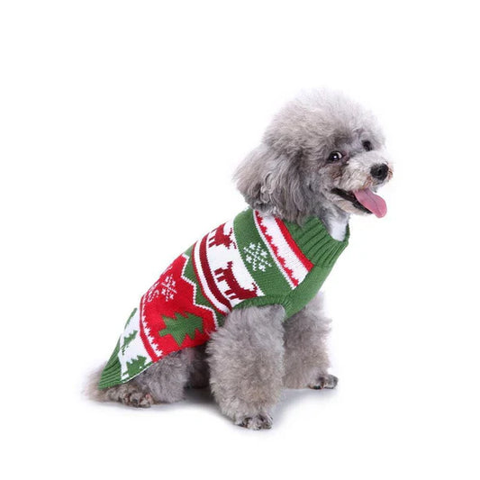 Pull de Noël pour Chiens avec Flocons de Neige
