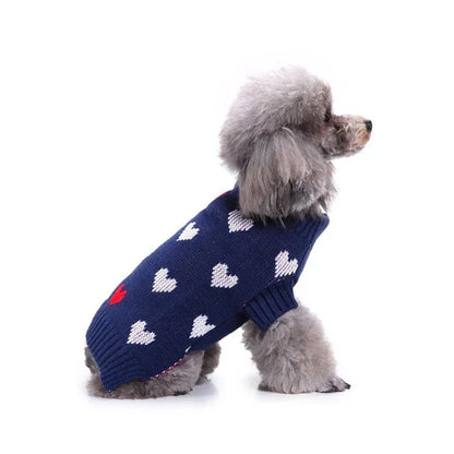 Pull de Noël pour Chiens avec Flocons de Neige