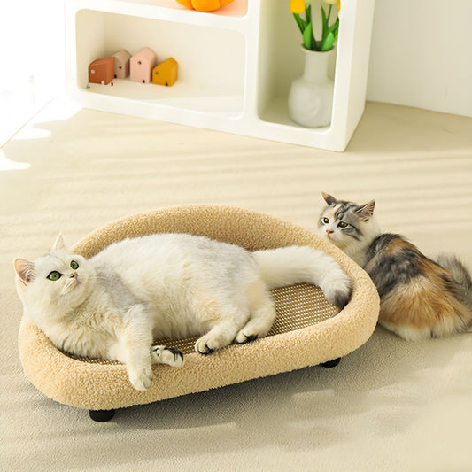 Lit De Luxe En Sisal Pour Chats
