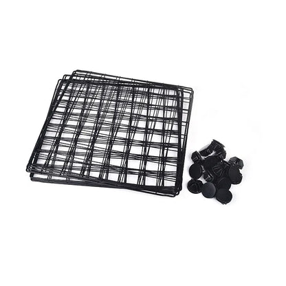 Cabines pour Chiens en Fil de Fer - Playpen Flexible pour Chiens avec Porte pour Animaux Domestiques