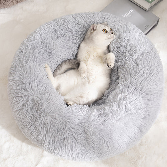 Lit Pour Chat Douillet En Forme De Nuage
