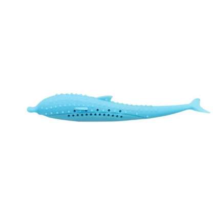Jouets en Silicone pour Animaux de Compagnie en Forme de Baleine à Mâcher pour Chats et Petits Chiens