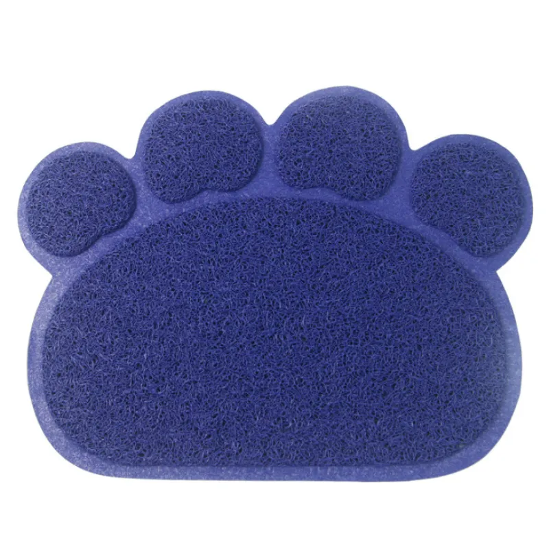 Natte De Litière Pour Chat En Forme De Patte Pour Des Sols Propres Et Moins De Pertes