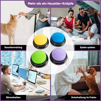 Bouton de Parole Interactif pour Animaux de Compagnie - Dressage & Communication