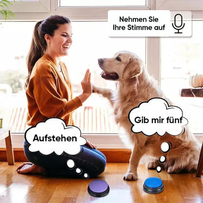 Bouton de Parole Interactif pour Animaux de Compagnie - Dressage & Communication