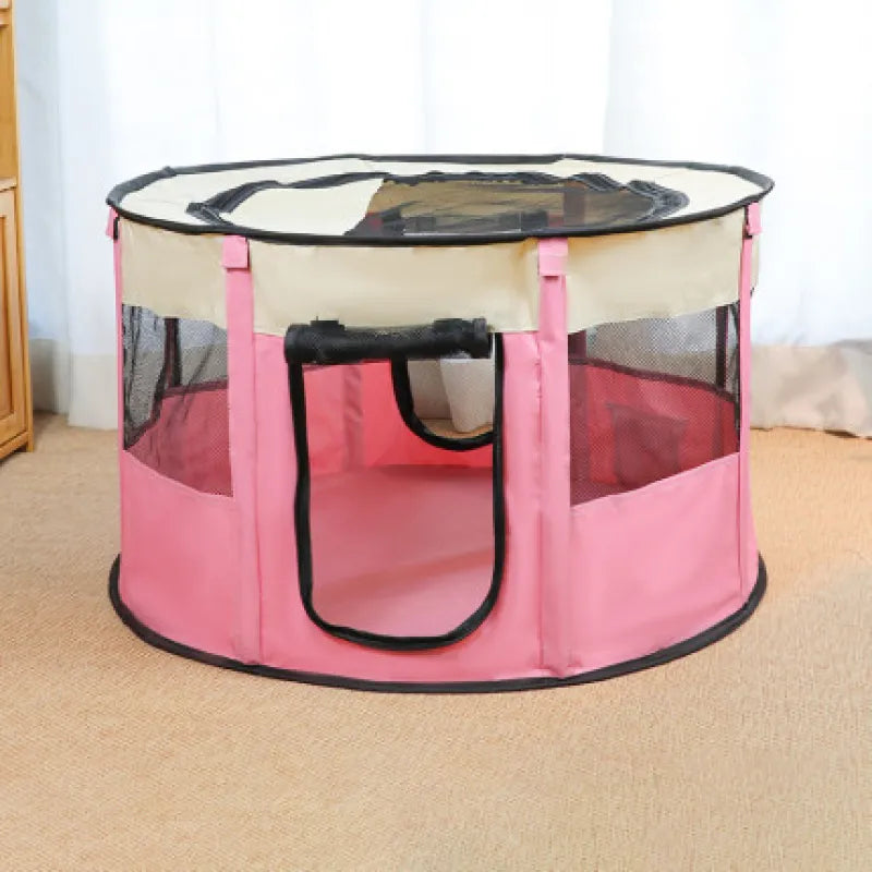 Tente pour Chien Pliable avec Sac de Transport - Tente Robuste pour Animaux Domestiques , pour L' Intérieur et L' Extérieur
