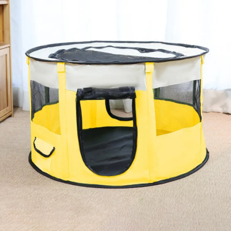 Tente pour Chien Pliable avec Sac de Transport - Tente Robuste pour Animaux Domestiques , pour L' Intérieur et L' Extérieur