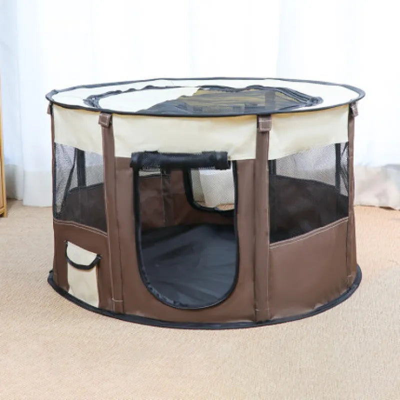 Tente pour Chien Pliable avec Sac de Transport - Tente Robuste pour Animaux Domestiques , pour L' Intérieur et L' Extérieur