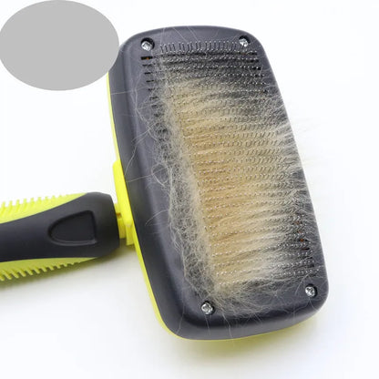 Kit De Toilettage Pour Animaux De Compagnie Avec Coupe-griffes Lime Et Brosse Autonettoyante
