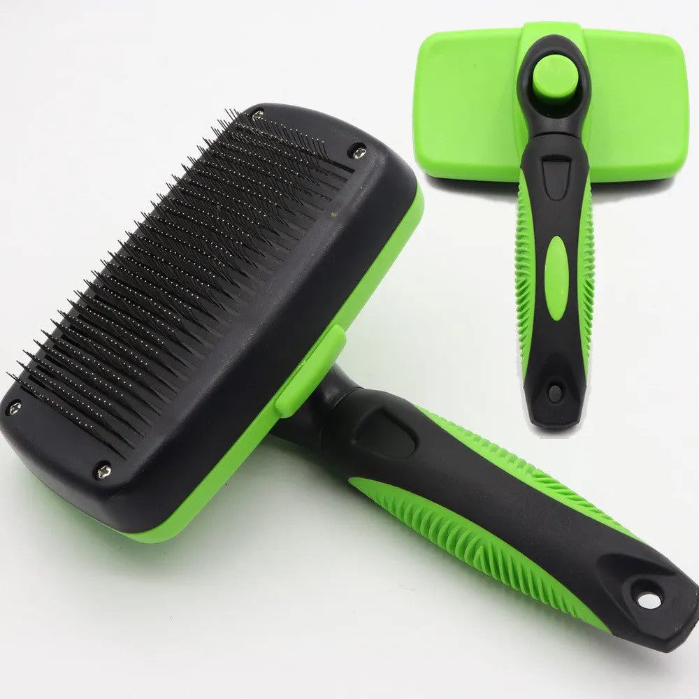 Kit De Toilettage Pour Animaux De Compagnie Avec Coupe-griffes Lime Et Brosse Autonettoyante