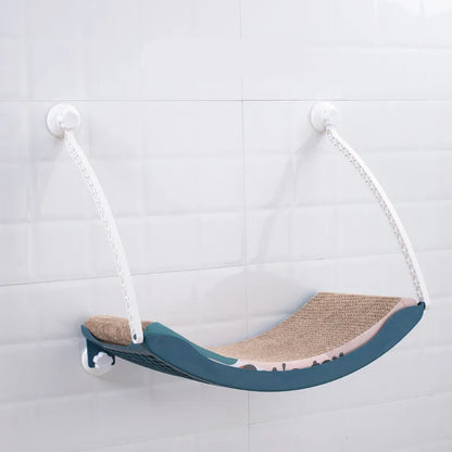 Hamac pour Fenêtre de Chat - Couchage Stable et Confortable avec Ventouses
