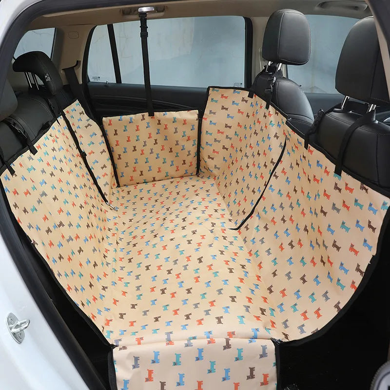 Couverture De Protection Du Coffre Pour Chiens - Protection Contre La Saleté Et Les Rayures Dans La Voiture