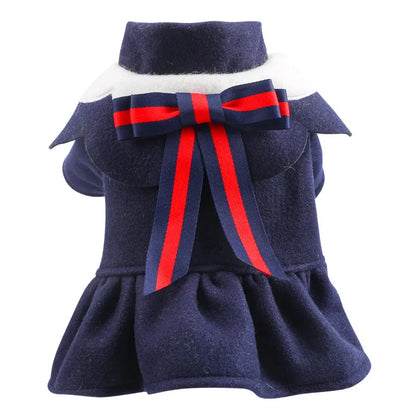 Manteau Pour Chien En Rouge Avec Col Élégant - Doux Et Confortable Pour Les Petits Chiens