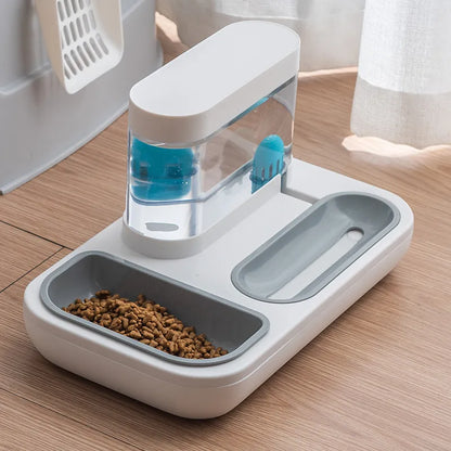 Distributeur Automatique D' Eau et de Nourriture pour Animaux Domestiques