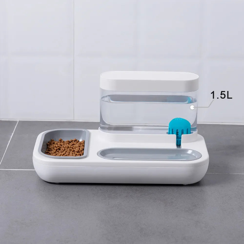 Distributeur Automatique D' Eau et de Nourriture pour Animaux Domestiques