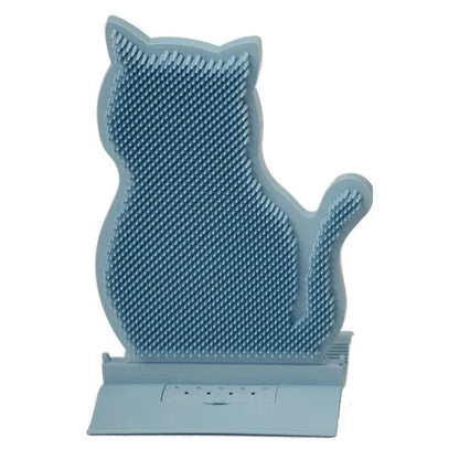 Porte-serviettes en Silicone en Forme de Chat avec Fonction Antidérapante