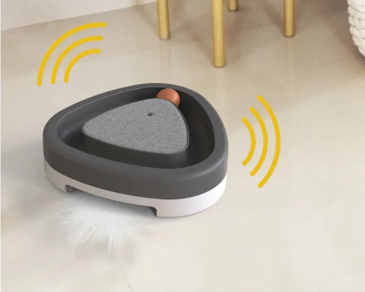 Jouet Interactif pour Chat avec Balle - Griffoir et Piste de Jeu pour les Chats Actifs