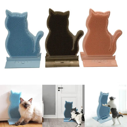 Porte-serviettes en Silicone en Forme de Chat avec Fonction Antidérapante
