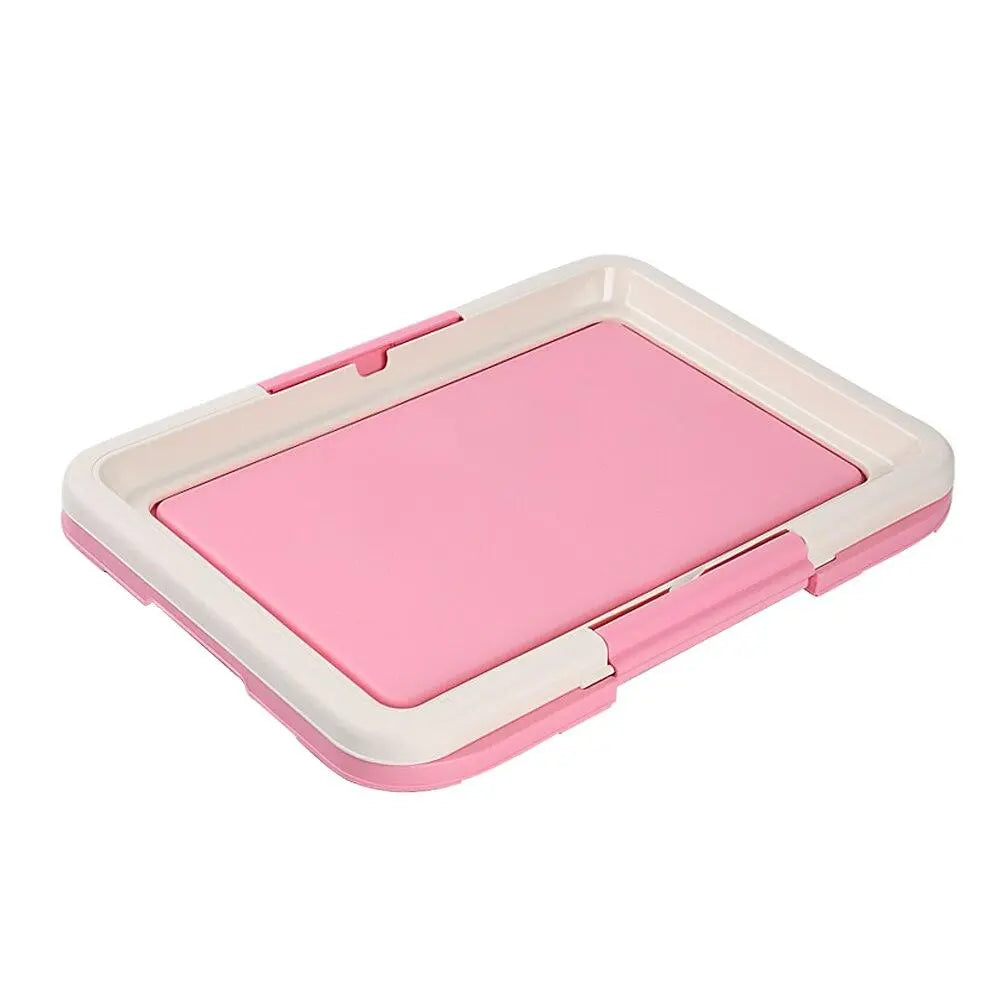Wc Chiens Intérieur - Toilettes Propres avec Tapis Antidérapant pour Chiots Petits Chiens