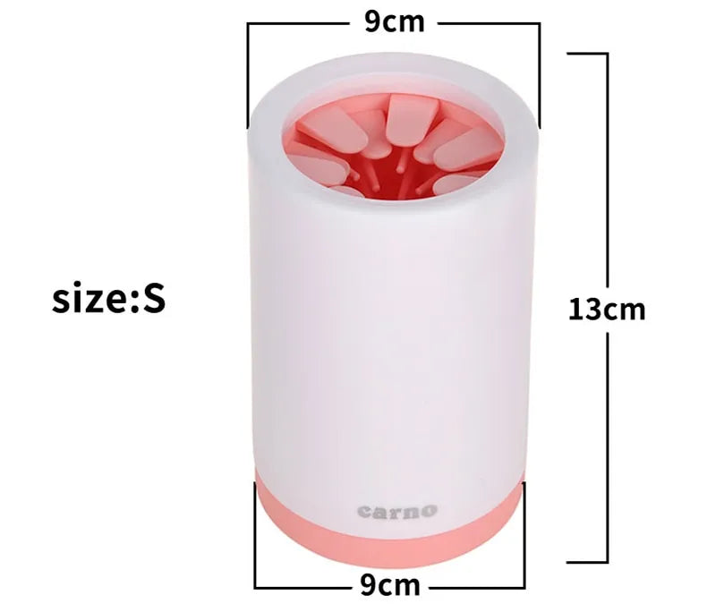 Cure - Pattes avec Brosses en Silicone pour Chiens et Chats - Nettoyage et Soin en Douceur