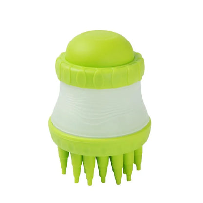 Brosse en Silicone pour le Soin du Pelage des Animaux de Compagnie - Brosse de Massage pour le Bain des Chiens et des Chats