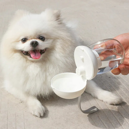 Bouteille pour Chiens - Bouteille D' Eau Portable avec Mécanisme D' Écoulement