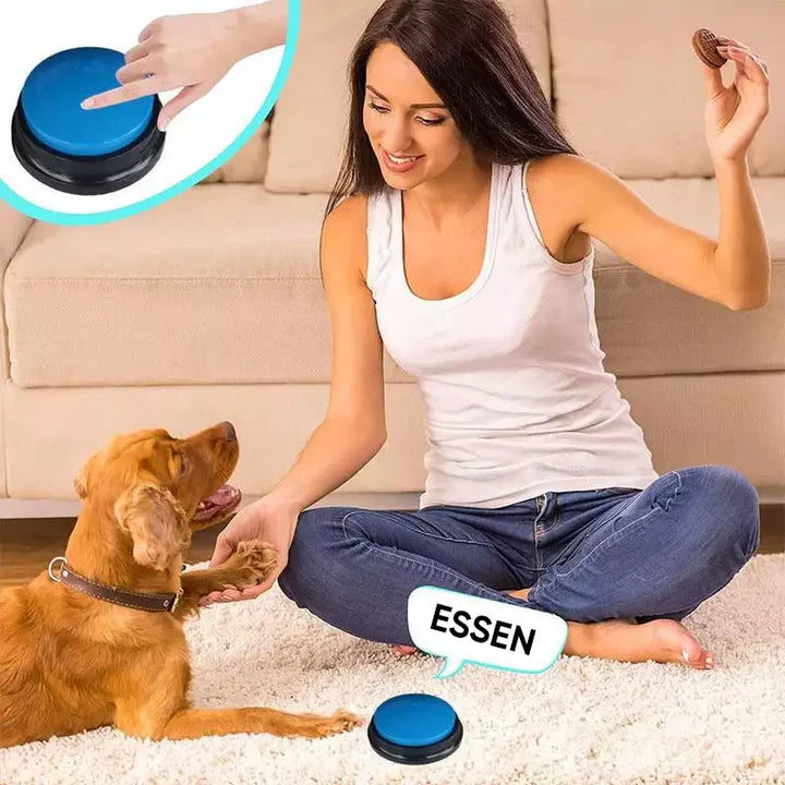 Bouton de Parole Interactif pour Animaux de Compagnie - Dressage & Communication