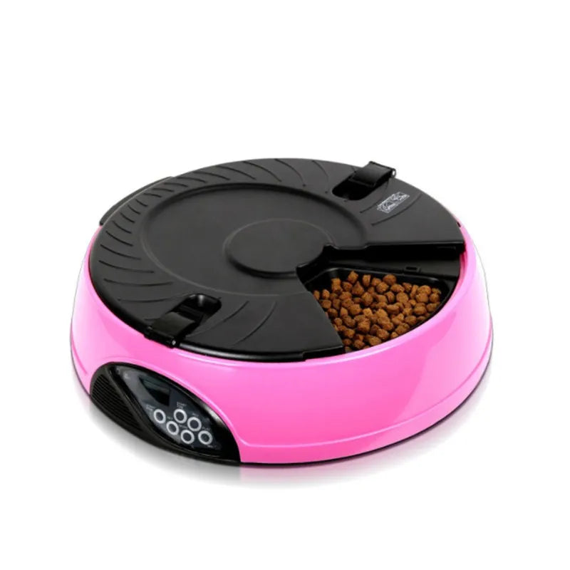Distributeur Automatique de Nourriture pour Chiens et Chats avec Minuterie et Contrôle des Portions