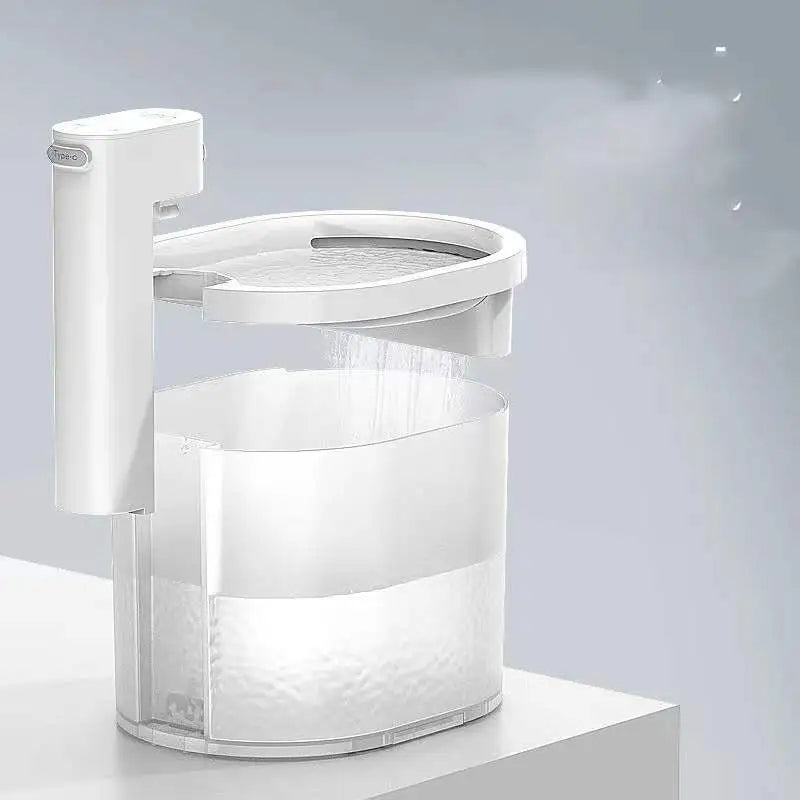Fontaine Automatique pour Animaux Domestiques avec Filtre et Pompe Silencieuse