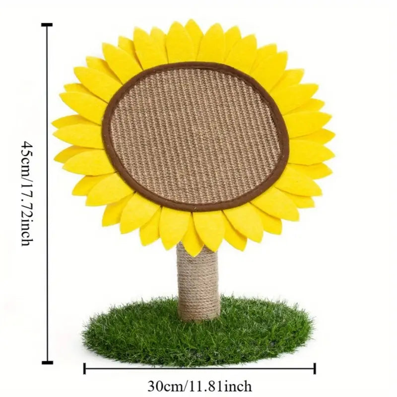 Arbre À Griffer Tournesol En Sisal Pour Chats