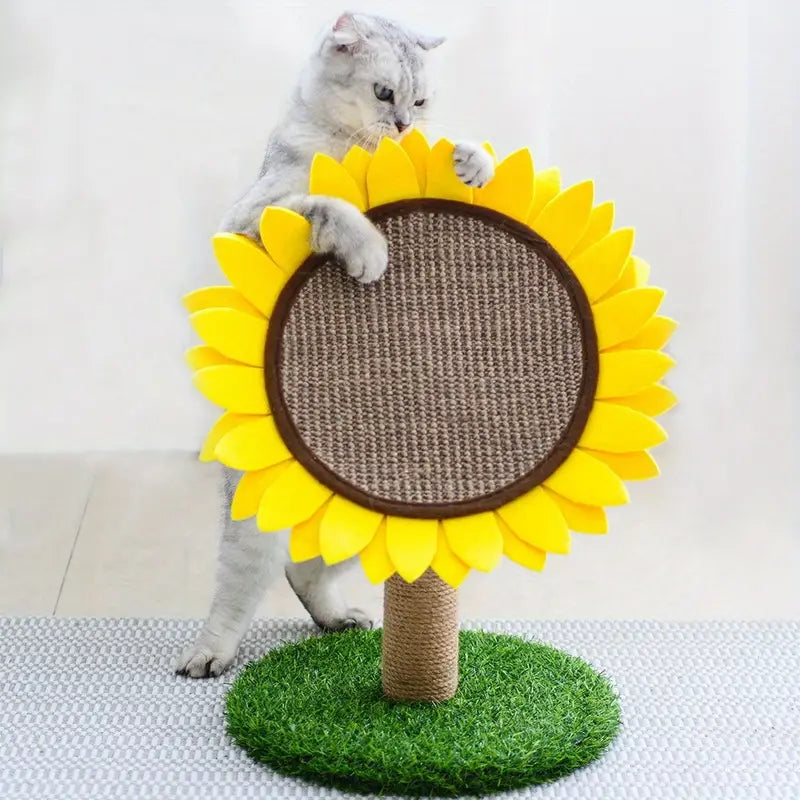 Arbre À Griffer Tournesol En Sisal Pour Chats