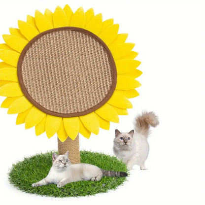 Arbre À Griffer Tournesol En Sisal Pour Chats