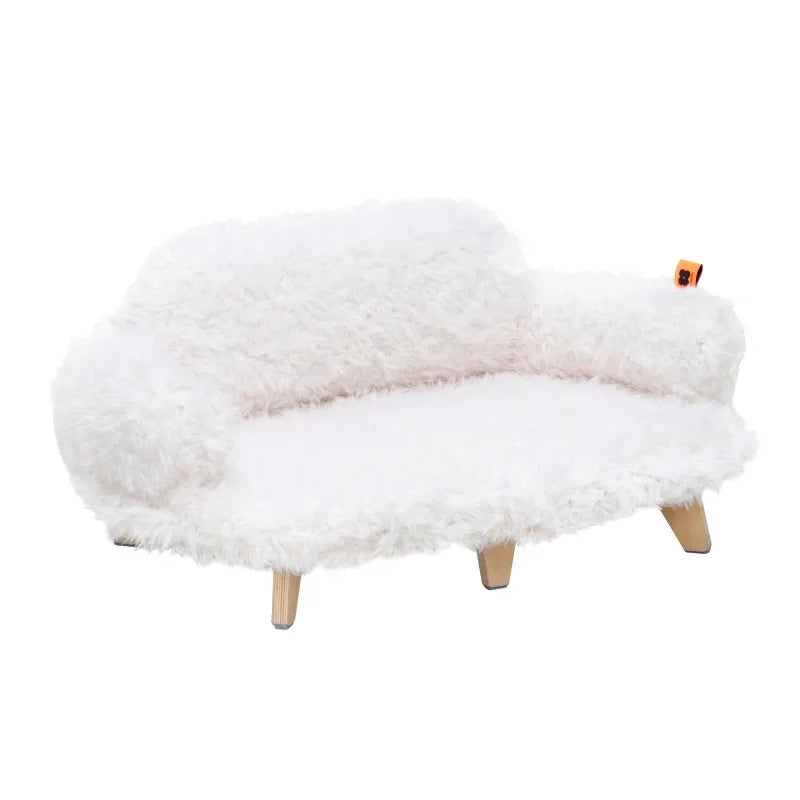 Canapé Douillet En Peluche Pour Chiens Et Chats