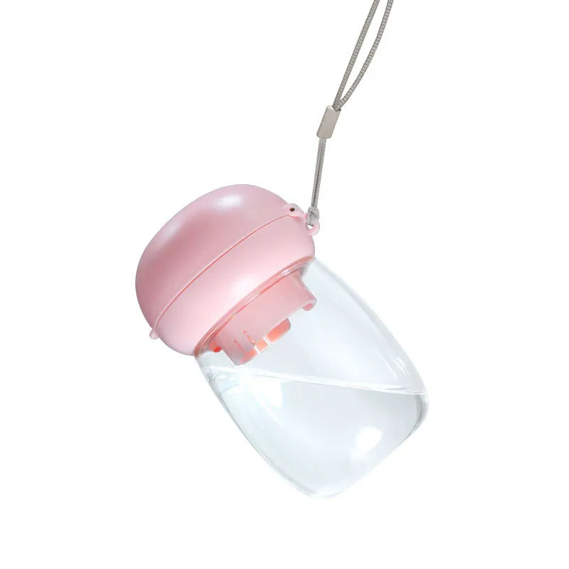 Bouteille pour Chiens - Bouteille D' Eau Portable avec Mécanisme D' Écoulement