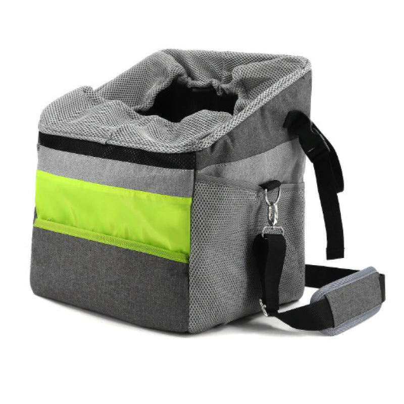 Caisse de Transport pour Chien en Voiture - Sac de Transport pour Chien Compact et Sûr avec Structure Solide