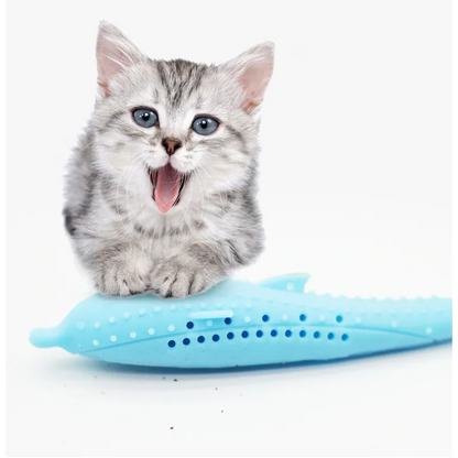 Jouets en Silicone pour Animaux de Compagnie en Forme de Baleine à Mâcher pour Chats et Petits Chiens