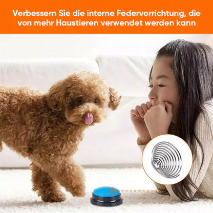 Bouton de Parole Interactif pour Animaux de Compagnie - Dressage & Communication