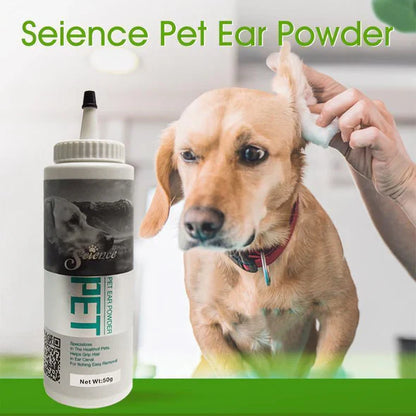 Poudre pour le Soin des Oreilles des Animaux Domestiques